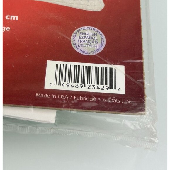 Janlynn Big Stitch Counted Cross Stitch 2006 10x10 Snowman Let it Snow Christmas - Picture 8 of 14